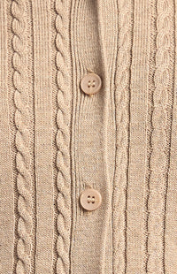 Samara Top & Pants Knit Set - Stone