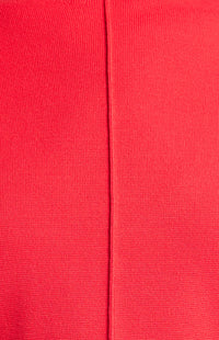 Grayson Short Sleeve Knit Top - Red