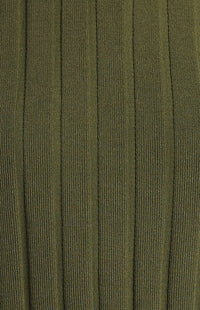 Uma Sleeveless Top & Pants Knit Set - Olive