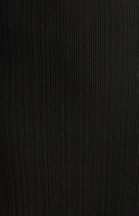 Joslin Button-Up Knit Dress - Black