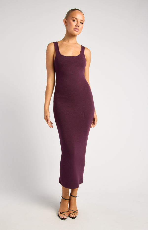 Filip Two-Way Knit Dress - Cocoa