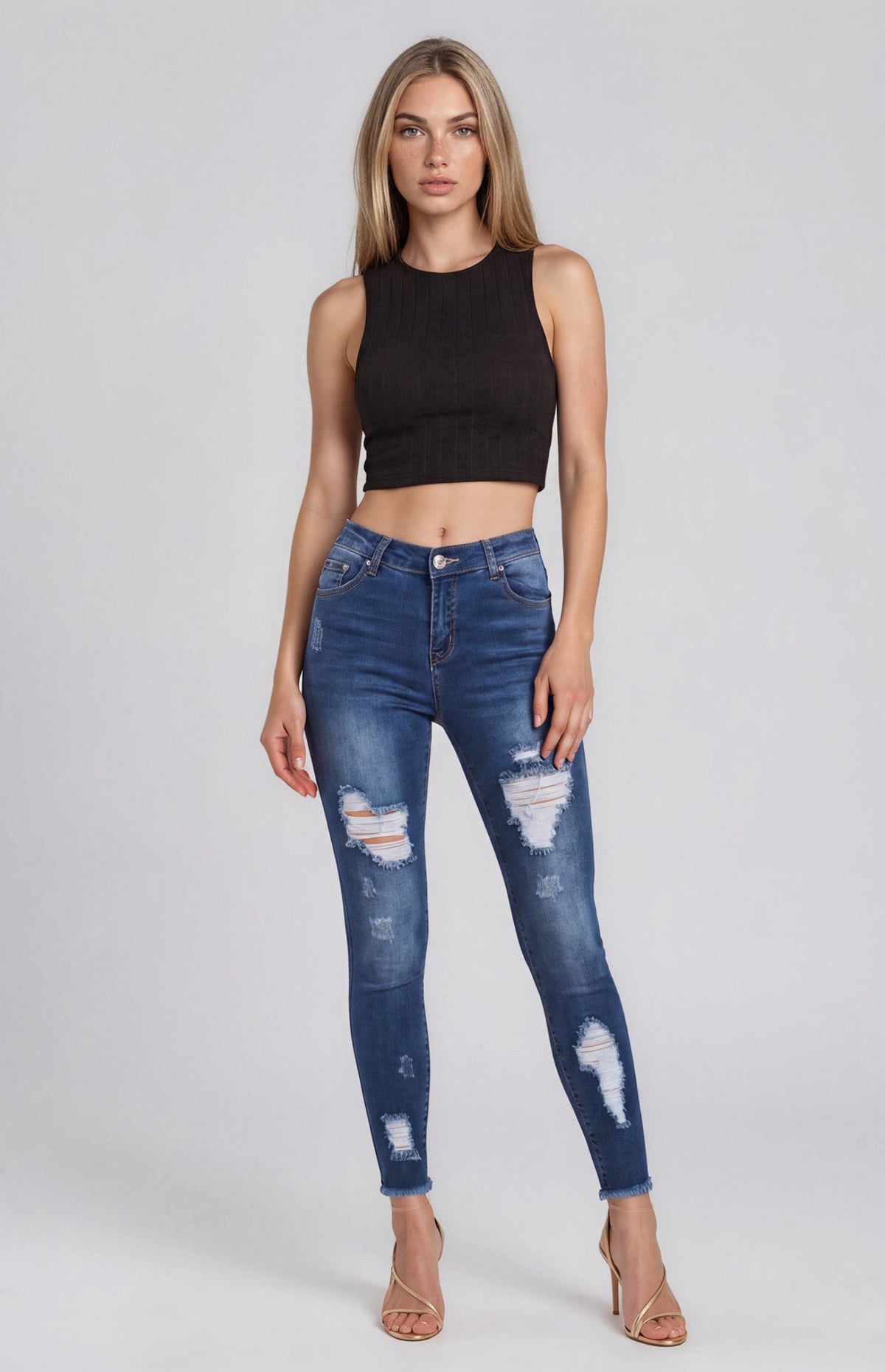Zoey Jeans - Blue