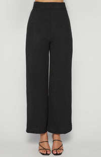 Londyn Wide Leg Pants - Black