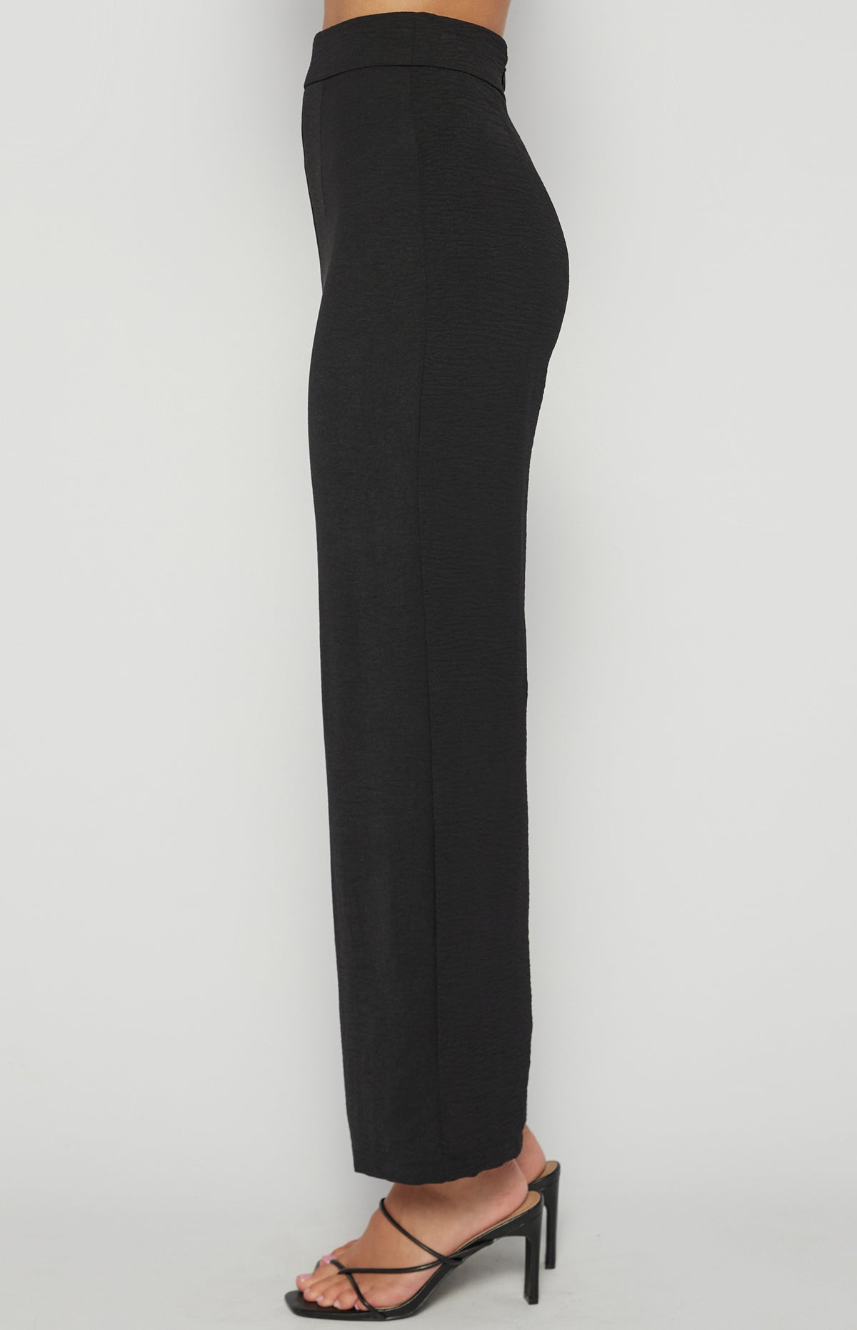 Londyn Wide Leg Pants - Black