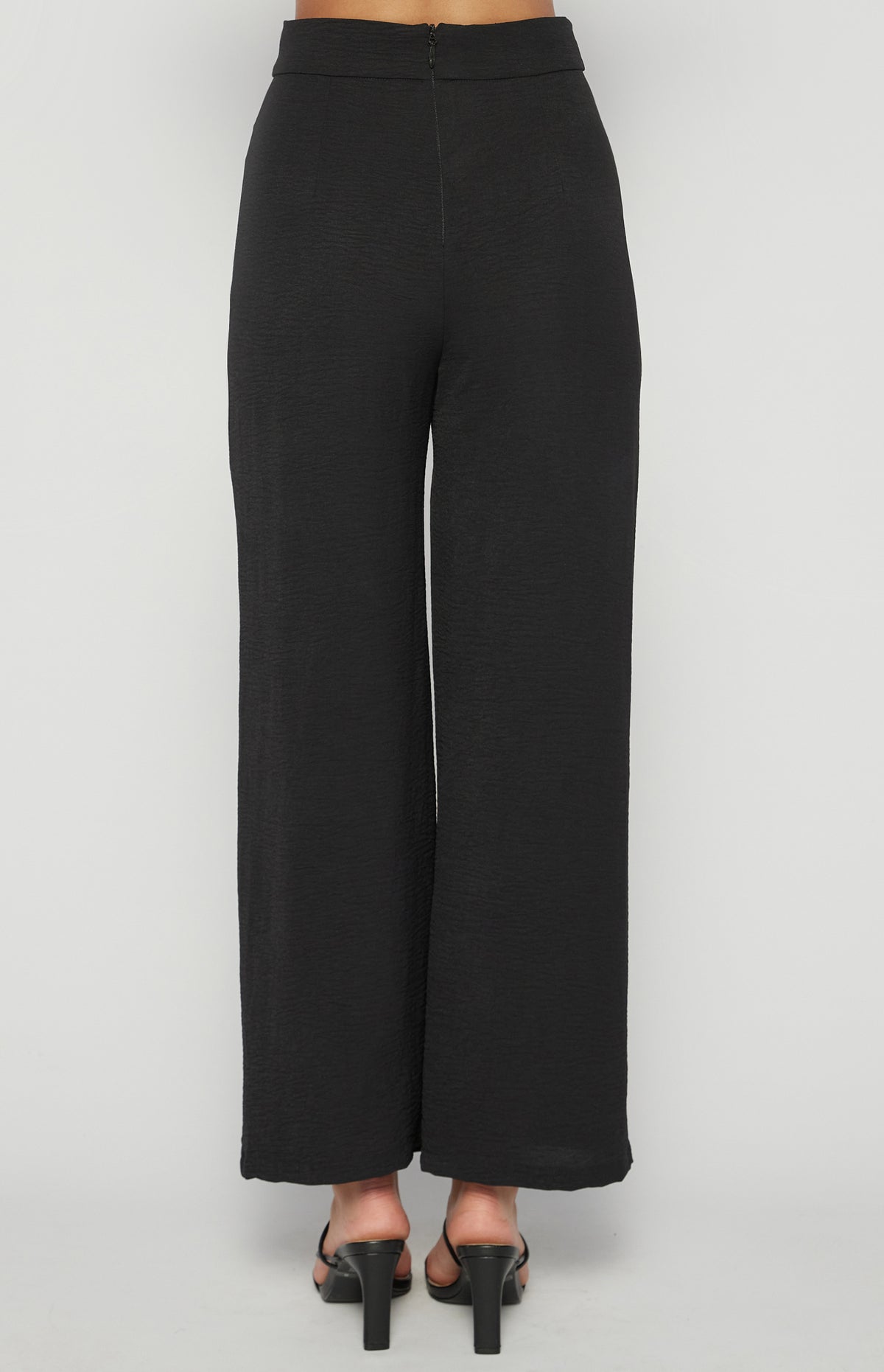 Londyn Wide Leg Pants - Black