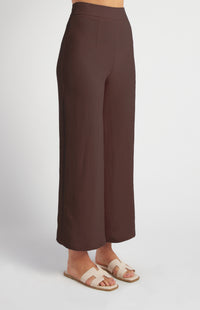 Londyn Wide Leg Pants - Espresso