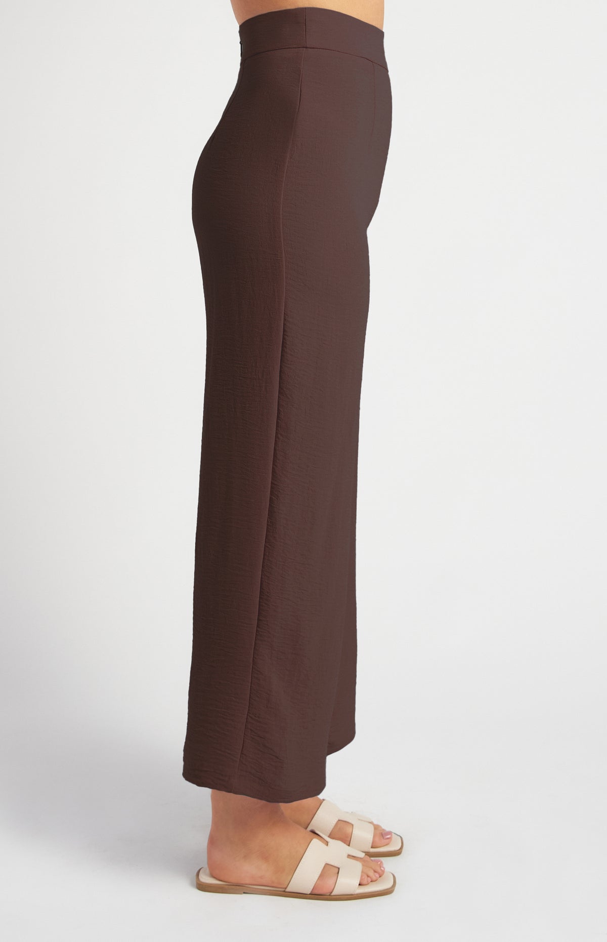 Londyn Wide Leg Pants - Espresso