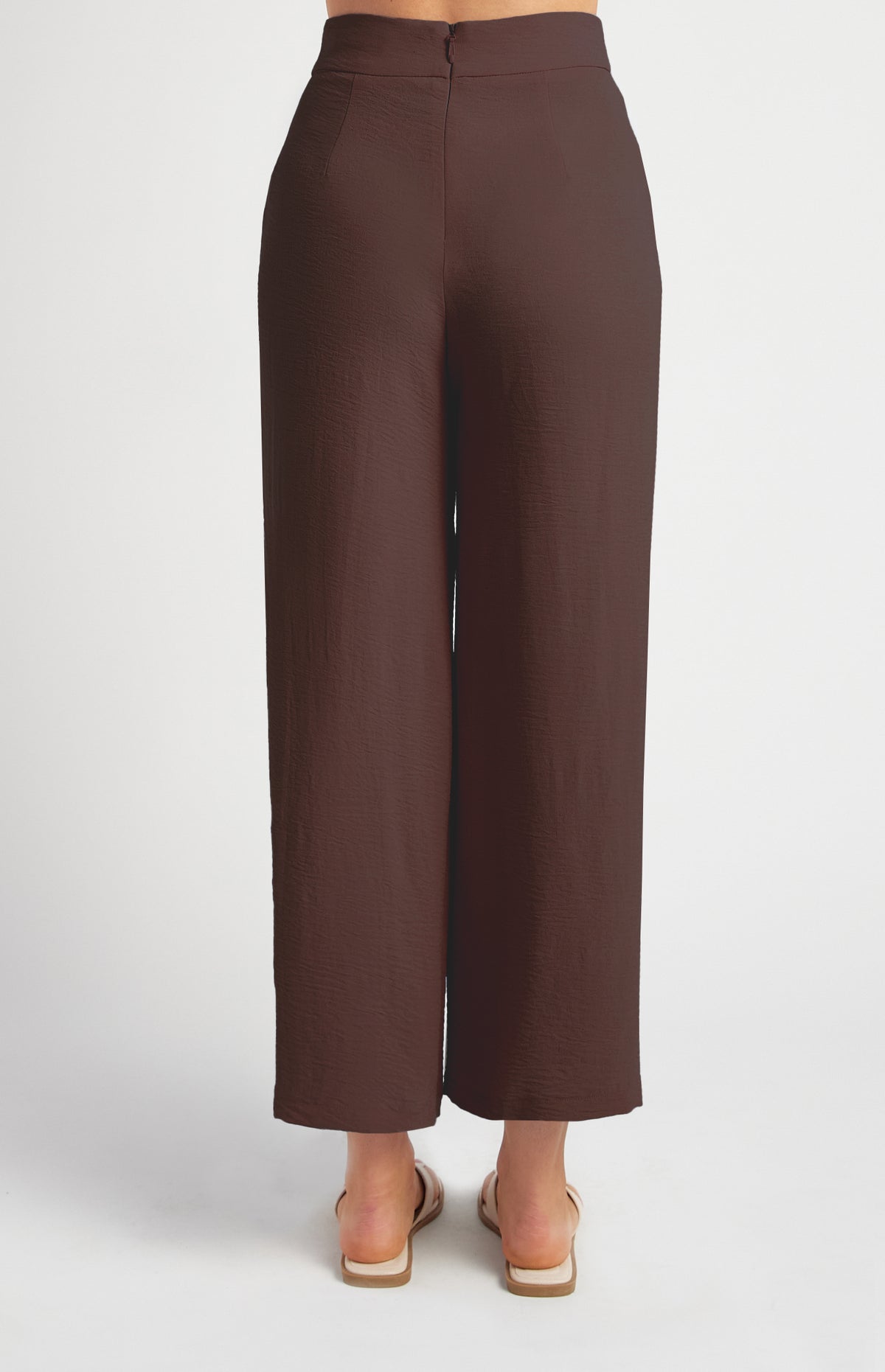 Londyn Wide Leg Pants - Espresso