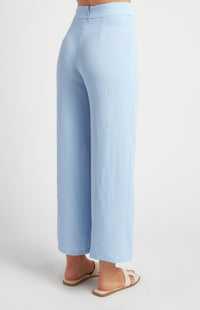 Londyn Wide Leg Pants - Pale Blue