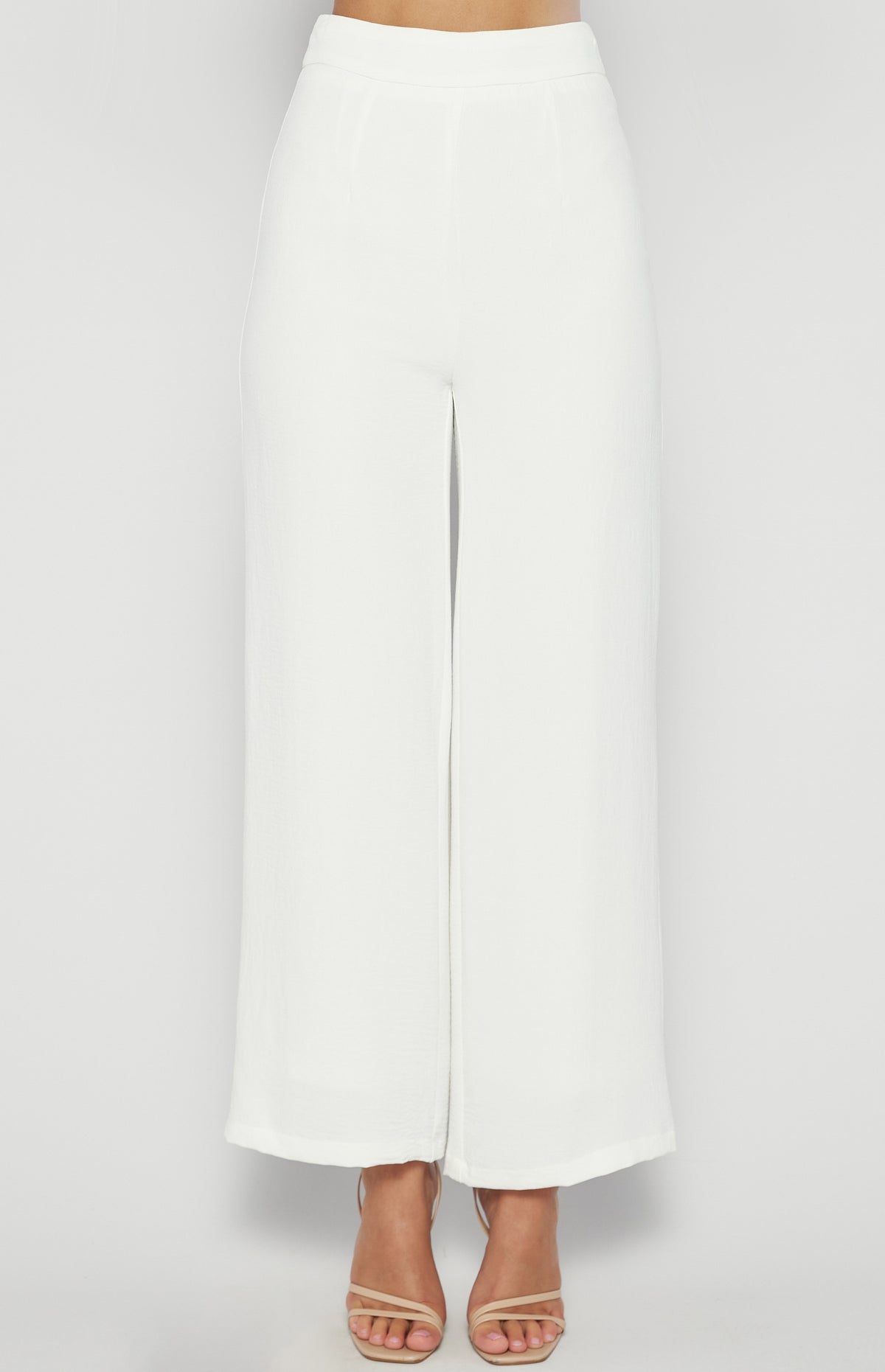 Londyn Wide Leg Pants - White