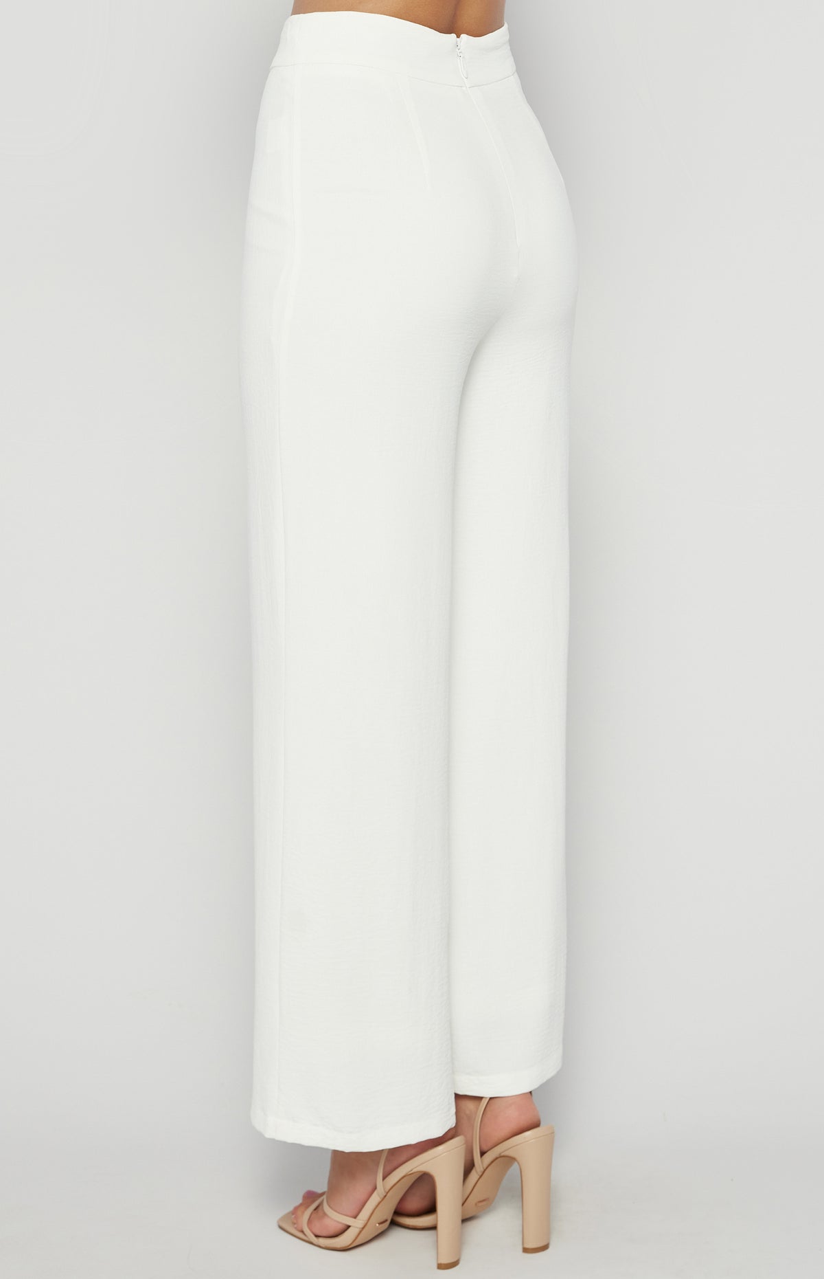 Londyn Wide Leg Pants - White