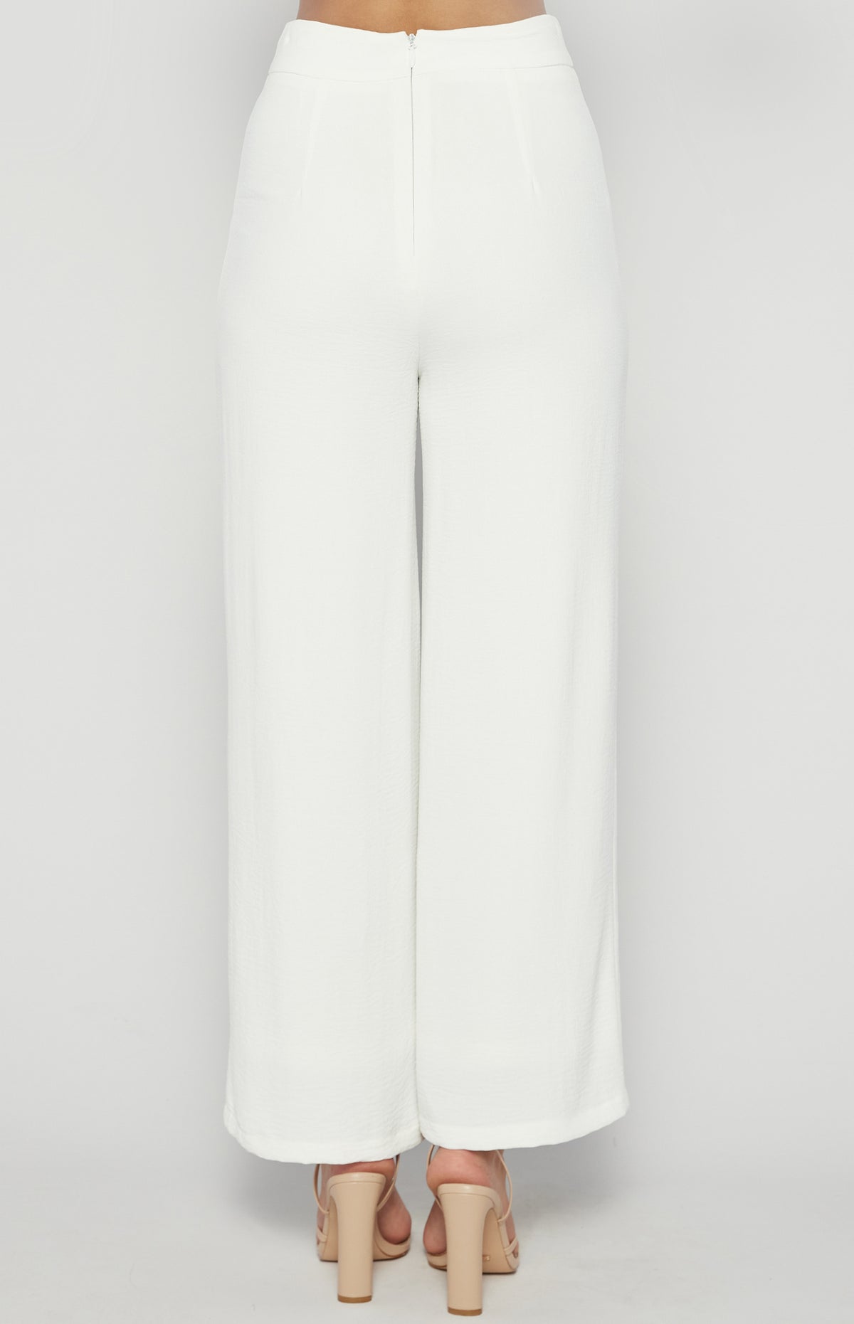 Londyn Wide Leg Pants - White