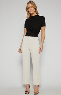 Givani Cigarette Pants - Beige