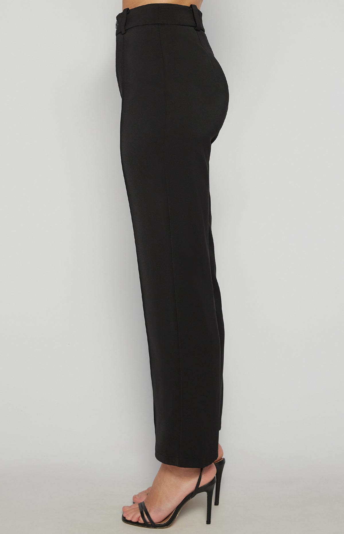 Givani Cigarette Pants - Black