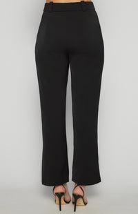 Givani Cigarette Pants - Black