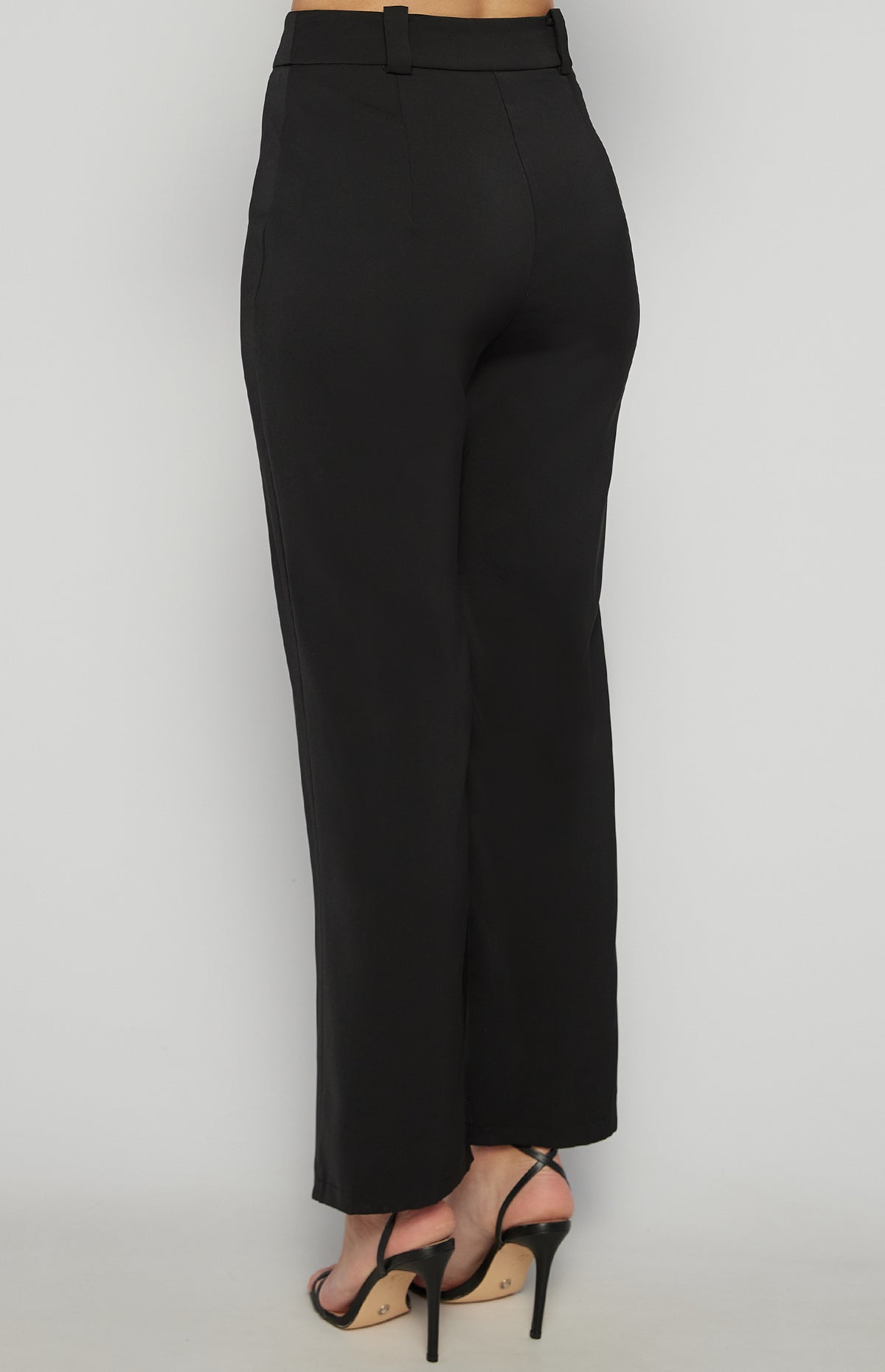 Givani Cigarette Pants - Black