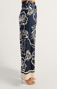 Nigella Wide Leg Pants - Navy
