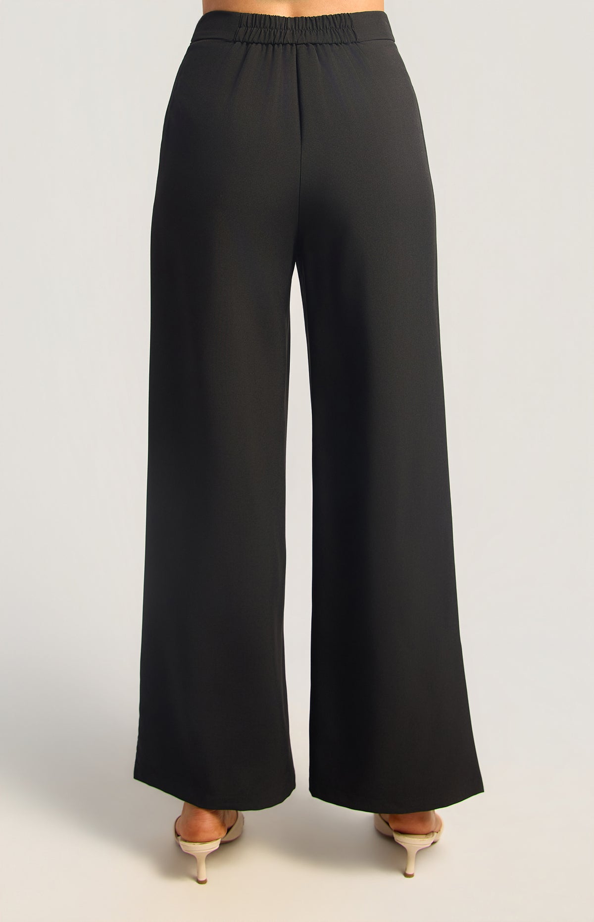 Dennie Straight Leg Pants - Black