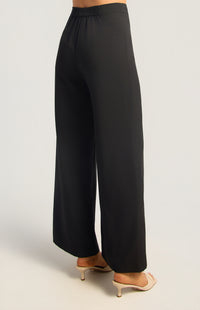 Dennie Straight Leg Pants - Black