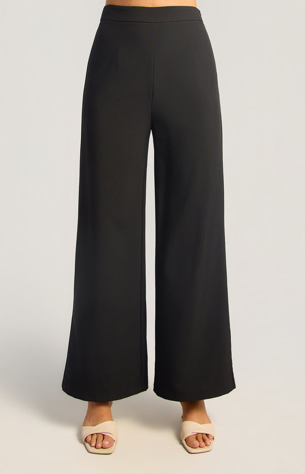 Dennie Straight Leg Pants - Black