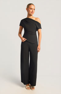 Dennie Straight Leg Pants - Black