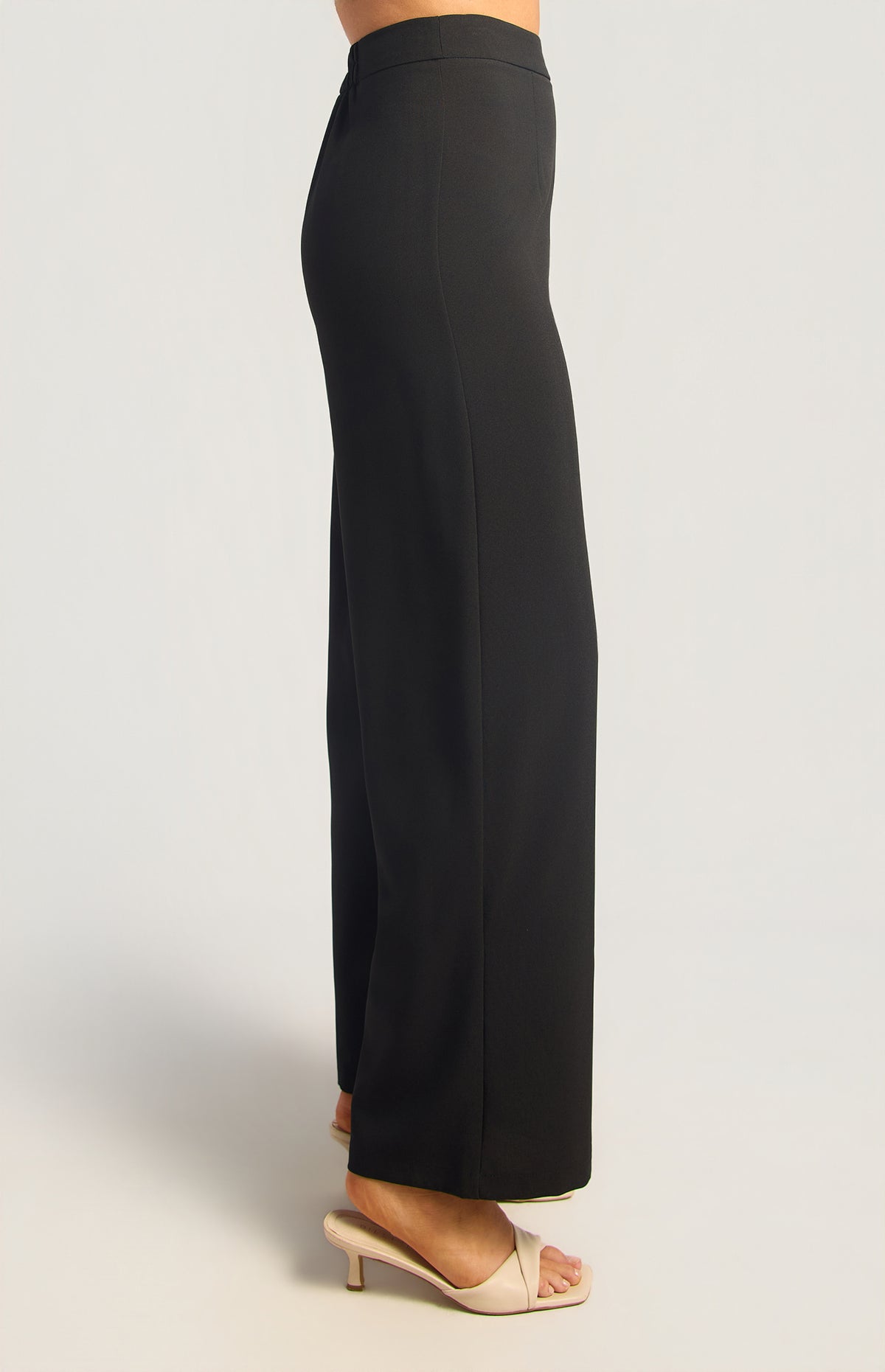 Dennie Straight Leg Pants - Black