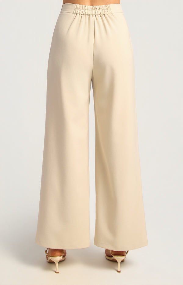 Dennie Straight Leg Pants - Oat