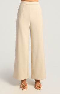 Dennie Straight Leg Pants - Oat