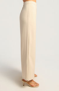 Dennie Straight Leg Pants - Oat