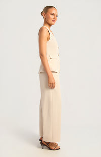 Ursula Vest & Pants Set - Oat