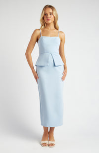 Birkley Top & Skirt Set - Light Blue