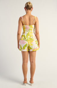 Jasper Top & Short Set - Pink Citrus