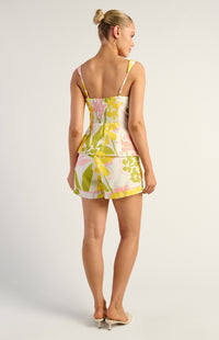 Jasper Top & Short Set - Pink Citrus