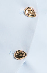 Kammy Vest Top & Pants Set - Pale Blue