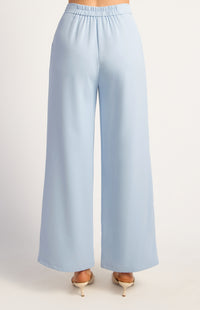 Kammy Vest Top & Pants Set - Pale Blue