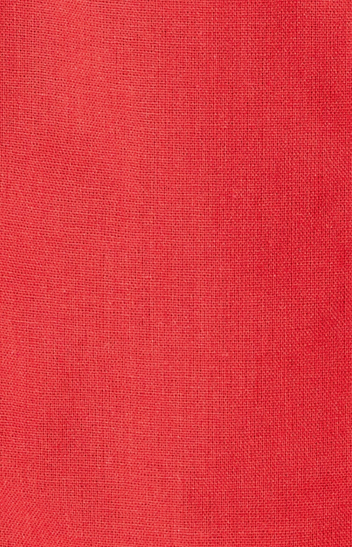 Arlene Cotton Linen Top & Shorts Set - Red