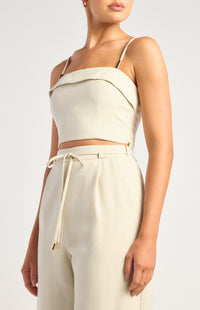 Benton Top & Pants Set - Almond