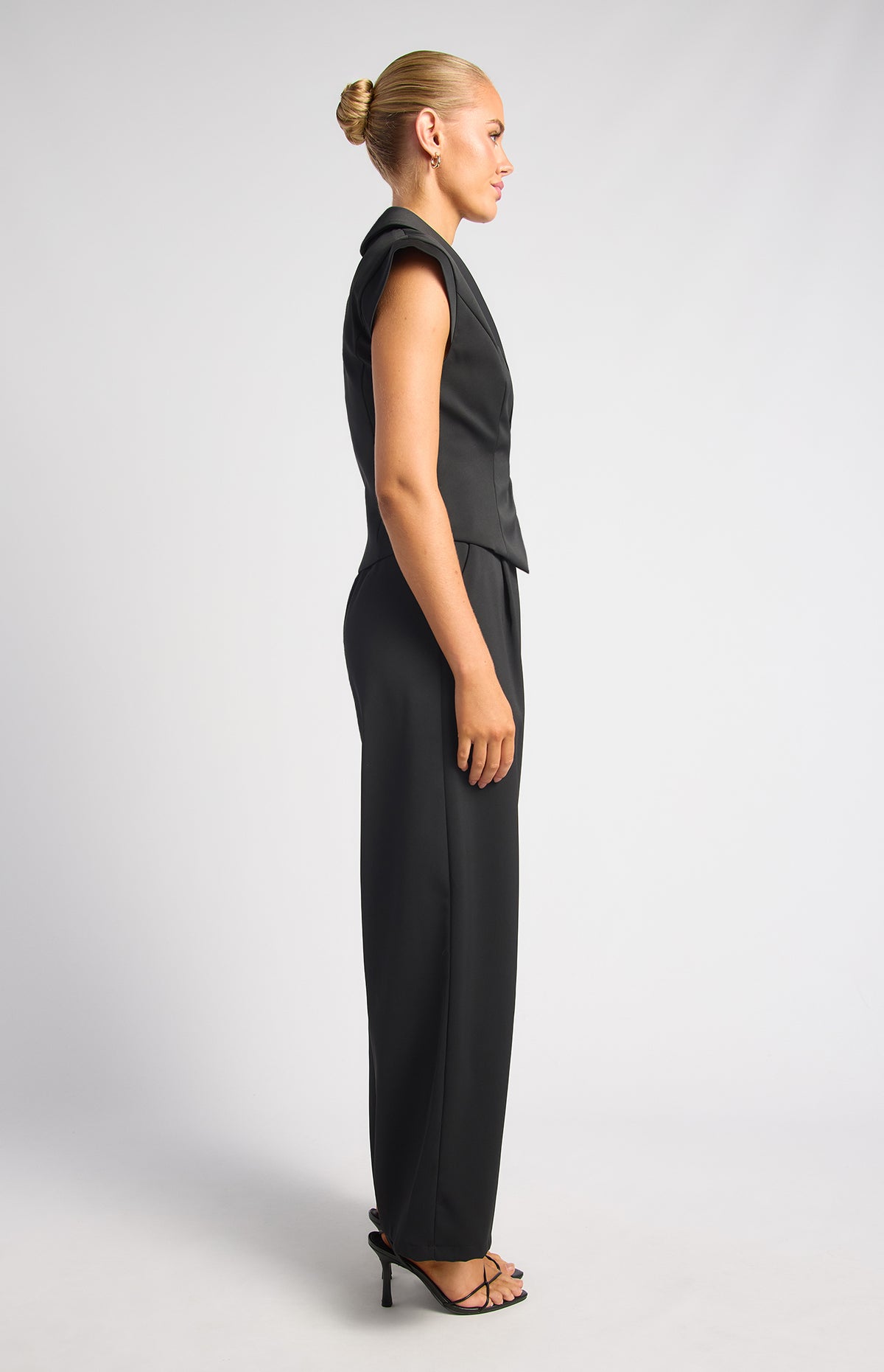 Julip Top & Pants Set - Black