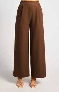 Ambie Top & Pants Set - Chocolate