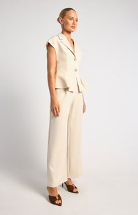 Ambie Top & Pants Set - Oyster