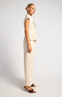 Ambie Top & Pants Set - Oyster