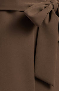 Oceane Vest & Pant Set - Espresso