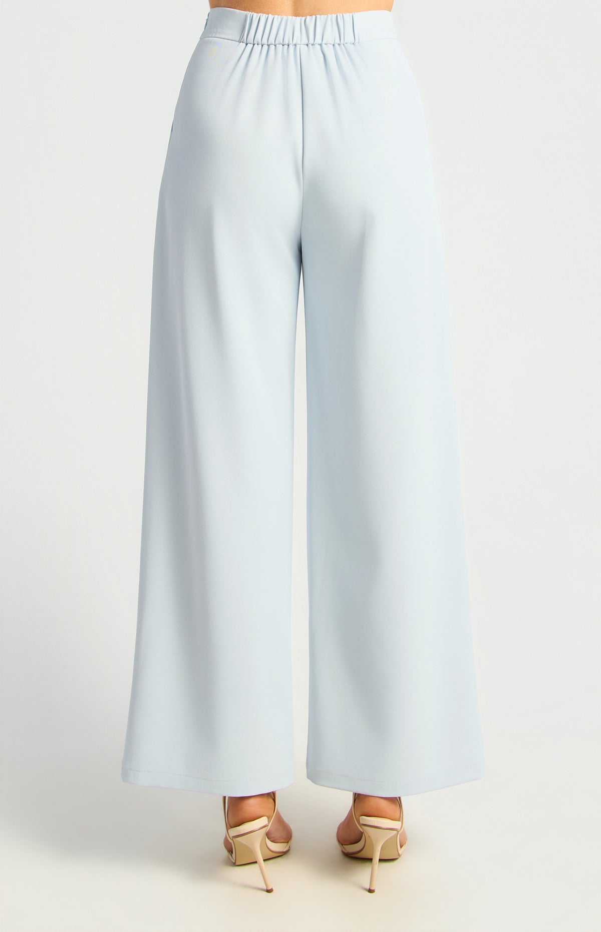 Jessy Halter Vest Top & Pants Set - Pale Blue