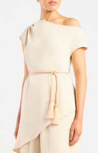 Akira Top & Pants Set - Beige