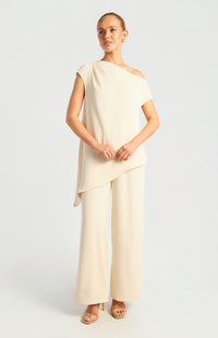 Akira Top & Pants Set - Beige