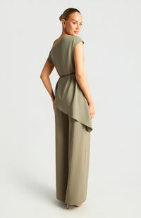 Akira Top & Pants Set - Olive