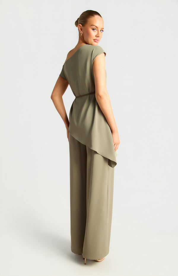 Akira Top & Pants Set - Olive