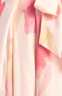 Felton Strapless Floral Jumpsuit - Pink