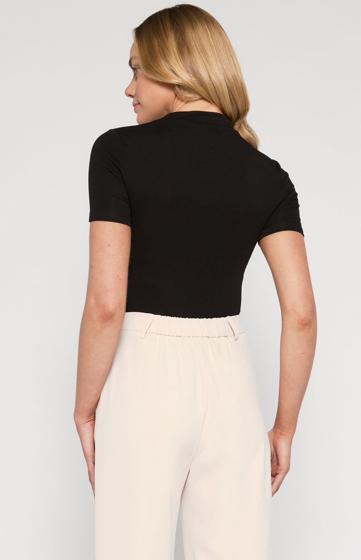 Sara Lee Short Sleeve Top - Black