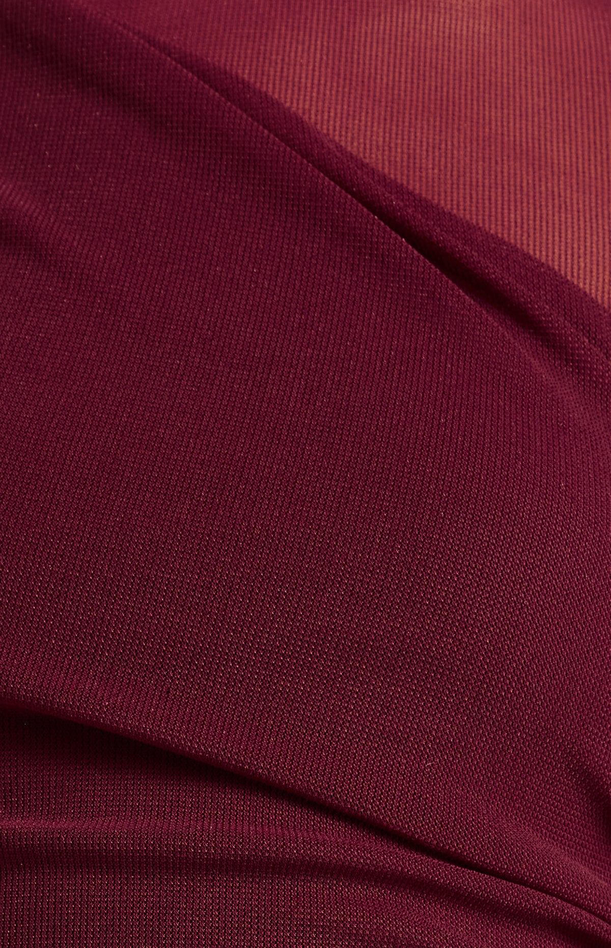 Rosemarie Sheer Long Sleeve - Dark Wine